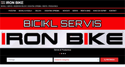 Desktop Screenshot of iron-bike.net
