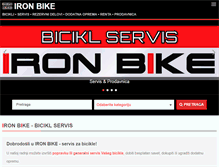 Tablet Screenshot of iron-bike.net